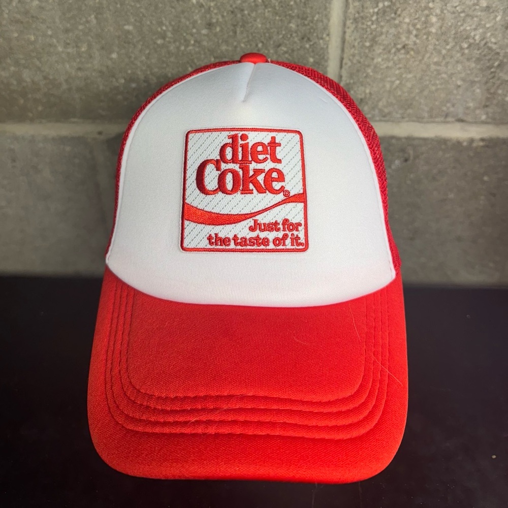 Diet Coke Red and White Trucker Hat
